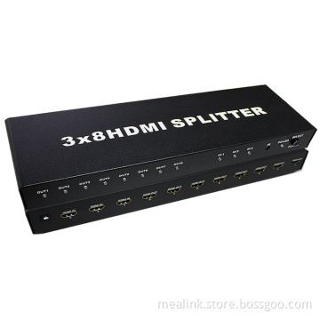 3*8 HDMI Splitter/3 to 8 HDMI Splitter (YL0308)